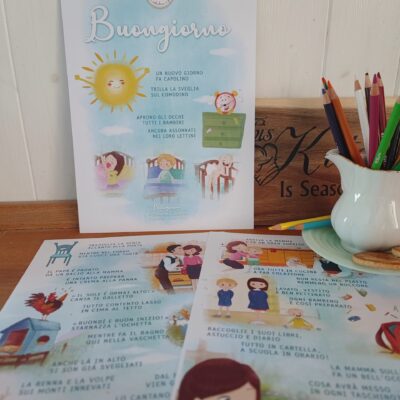 Tris di stampe Buongiorno