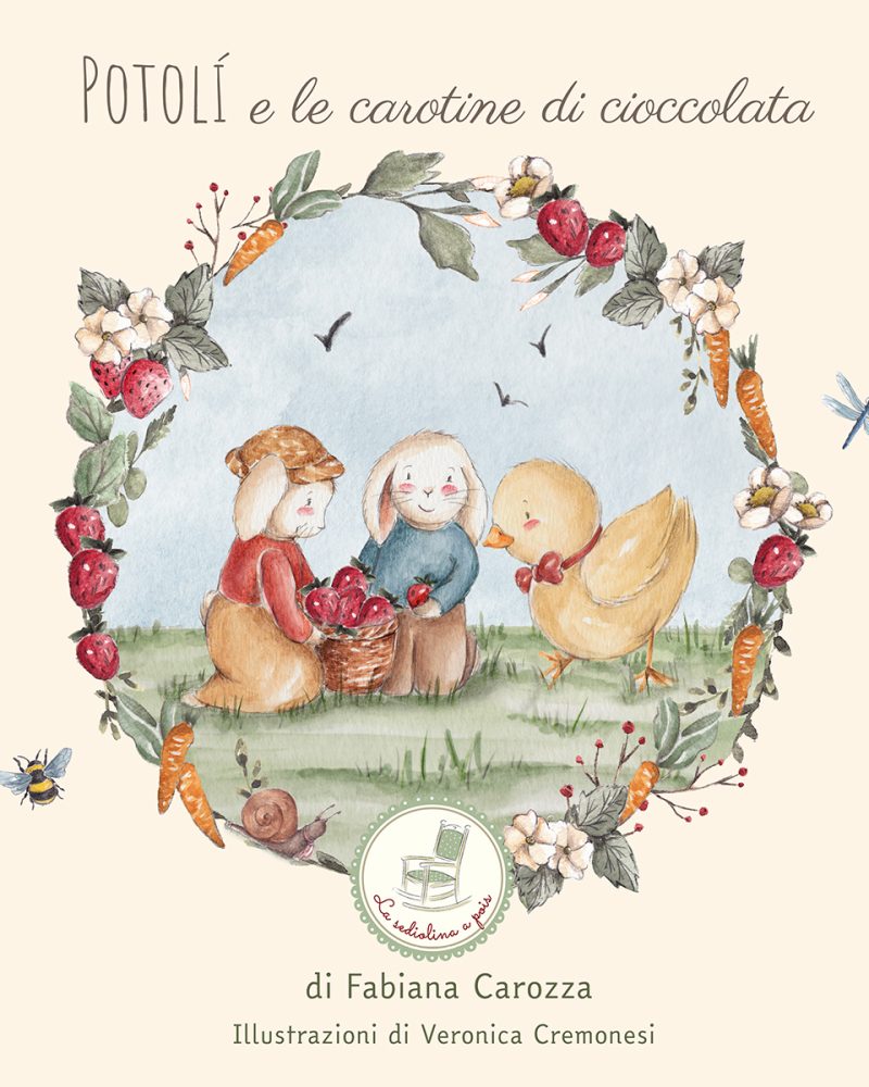 Copertina di un libro di racconti per bambini illustrati
